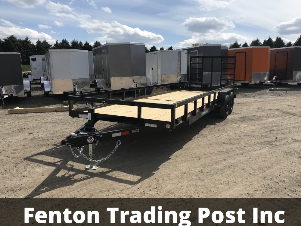 Sure-Trac 7x24 10K Tube Top - STUTT8224-BP-100 Utility with Beavertail