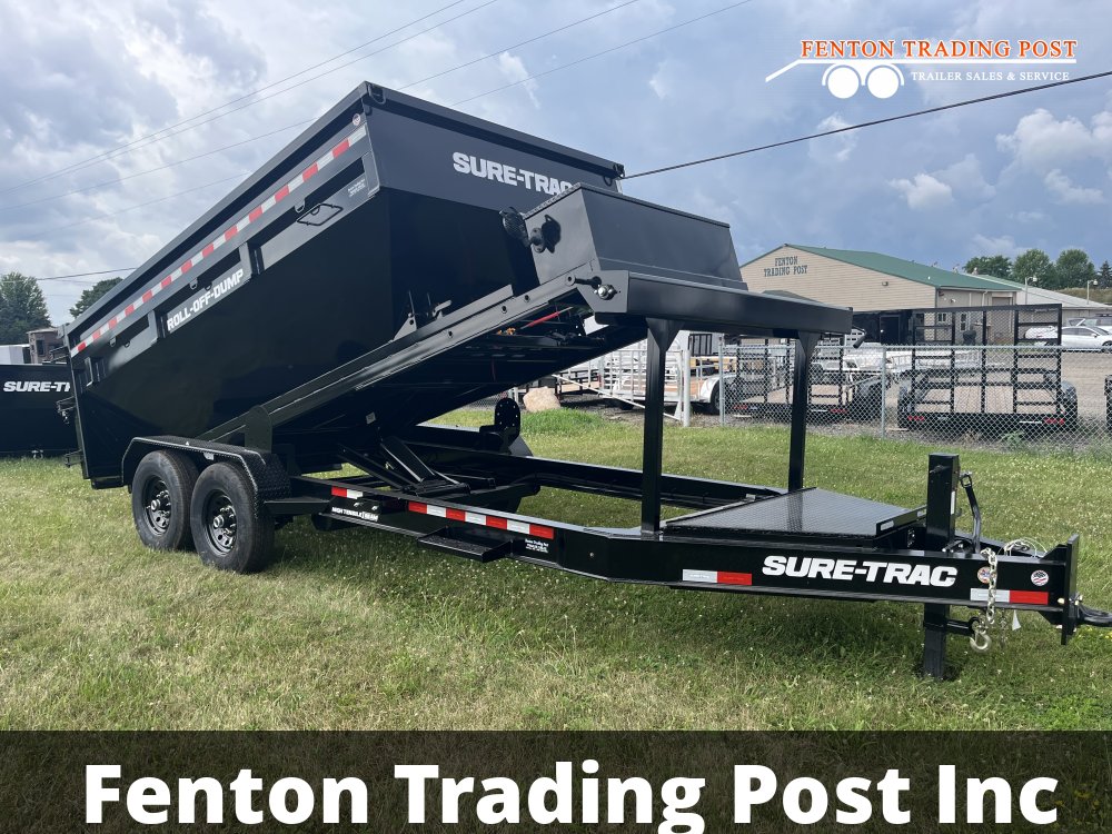 Sure-Trac 16' Roll-Off Carrier 15.4K - NSTBRC8216-BP-154 Roll-Off Carrier