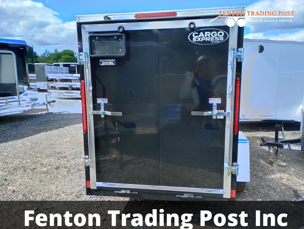 Cargo Express 5x10 EX DLX Flat Top V-Nose Enclosed Cargo