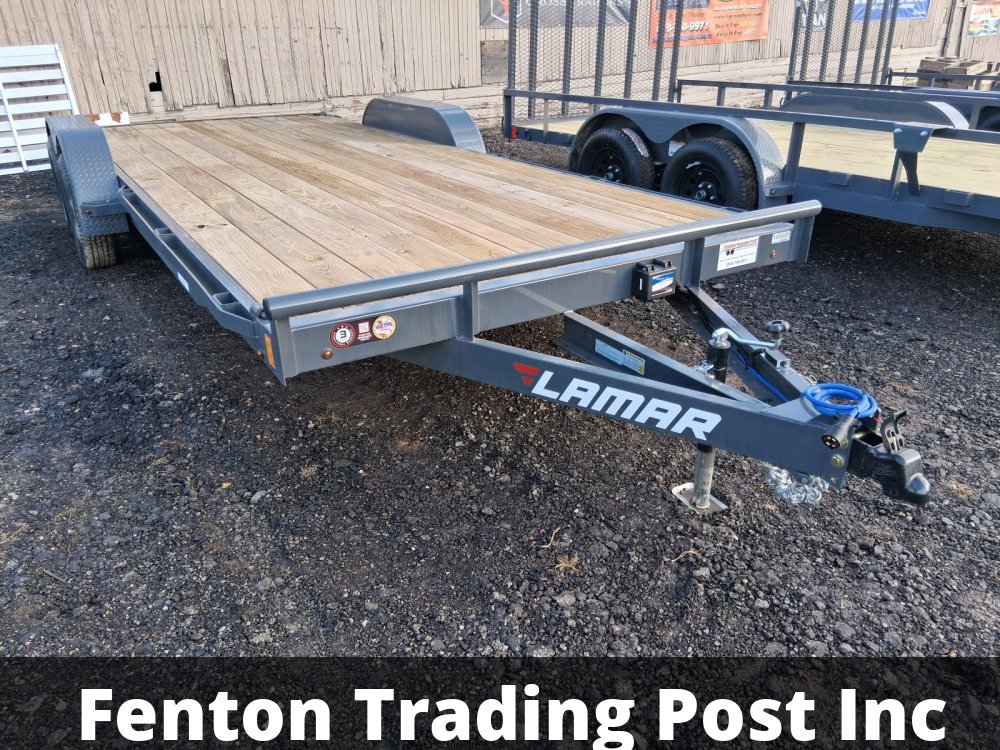 Lamar CE832023 - 7x20 7K Flatbed Car Hauler