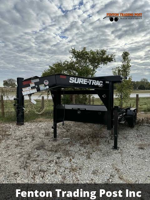 Sure-Trac ST-ROC8216-176G - 7x16 17.6K Gooseneck Dump Roll-Off Carrier