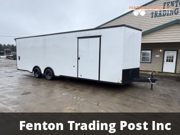 Cross 8.5x26 10K Enclosed - 826TA-ALPHA Enclosed Car Hauler