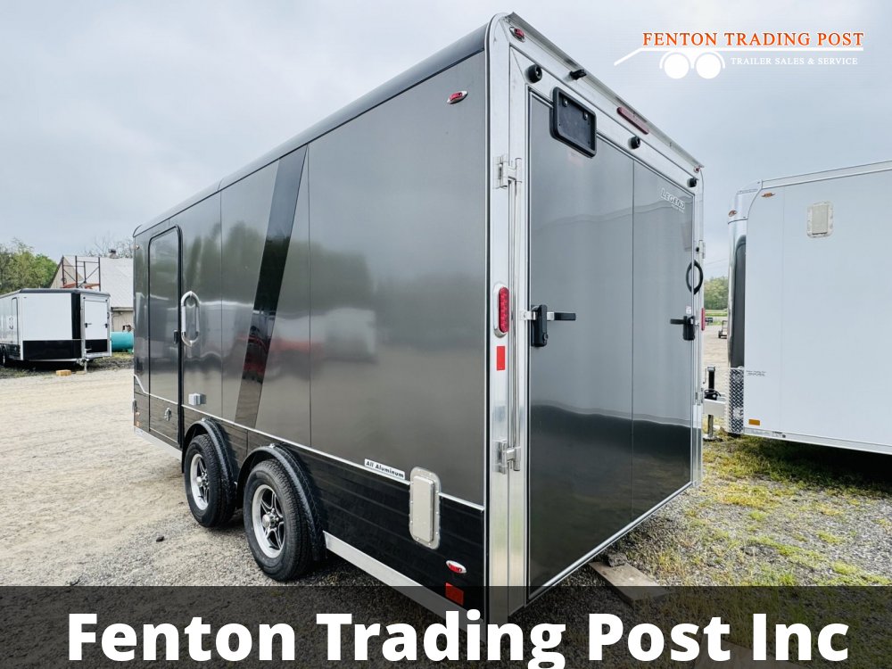 Legend 8x17 Deluxe V-Nose (14' Box + 3' V-Nose) - 8X17DVNTA35 Enclosed Cargo