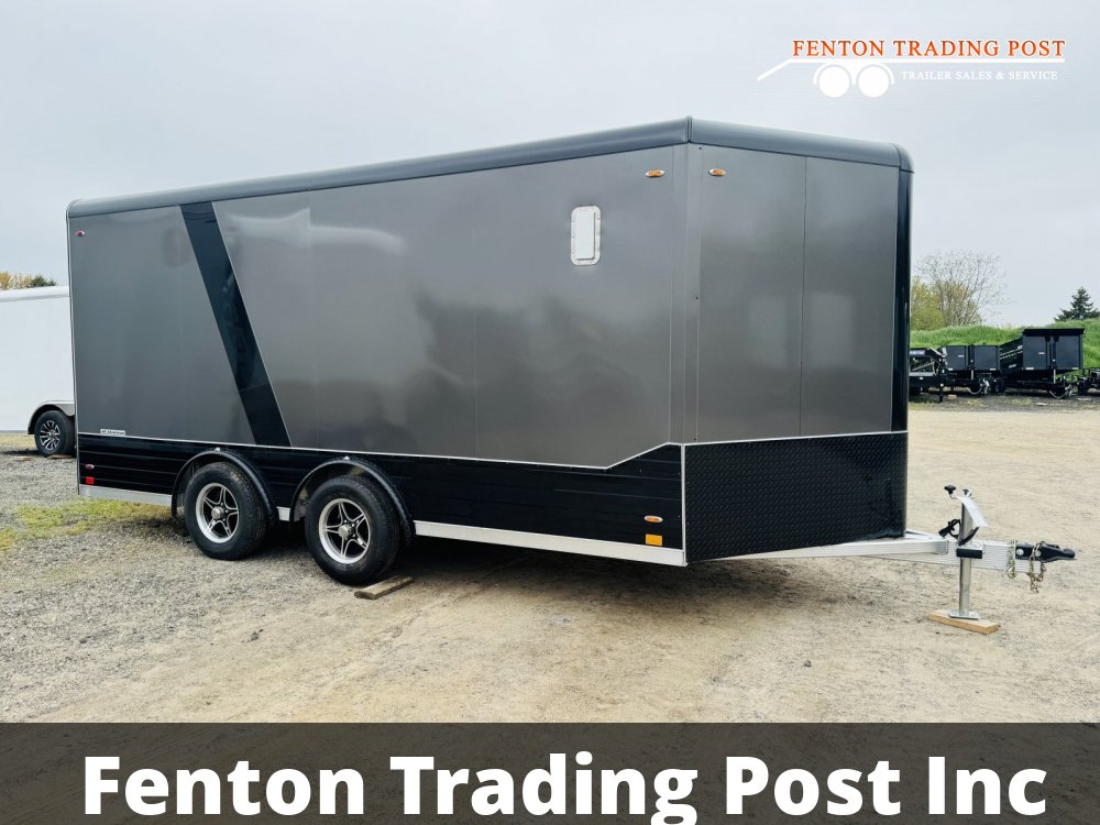Legend 8x17 Deluxe V-Nose (14' Box + 3' V-Nose) - 8X17DVNTA35 Enclosed Cargo