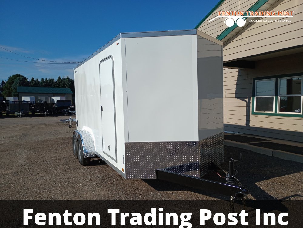 Legend 7x18 10K Cyclone (7x16' Box + 2' V-Nose) - 7X18STVTA52 Enclosed Cargo