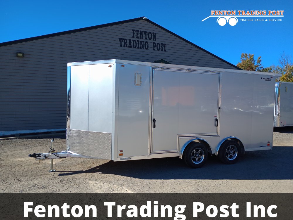 Legend 8x19 Flat-Top V-Nose (8x16' Box + 3' V-Nose) - 8X19FTVTA35 Enclosed Cargo