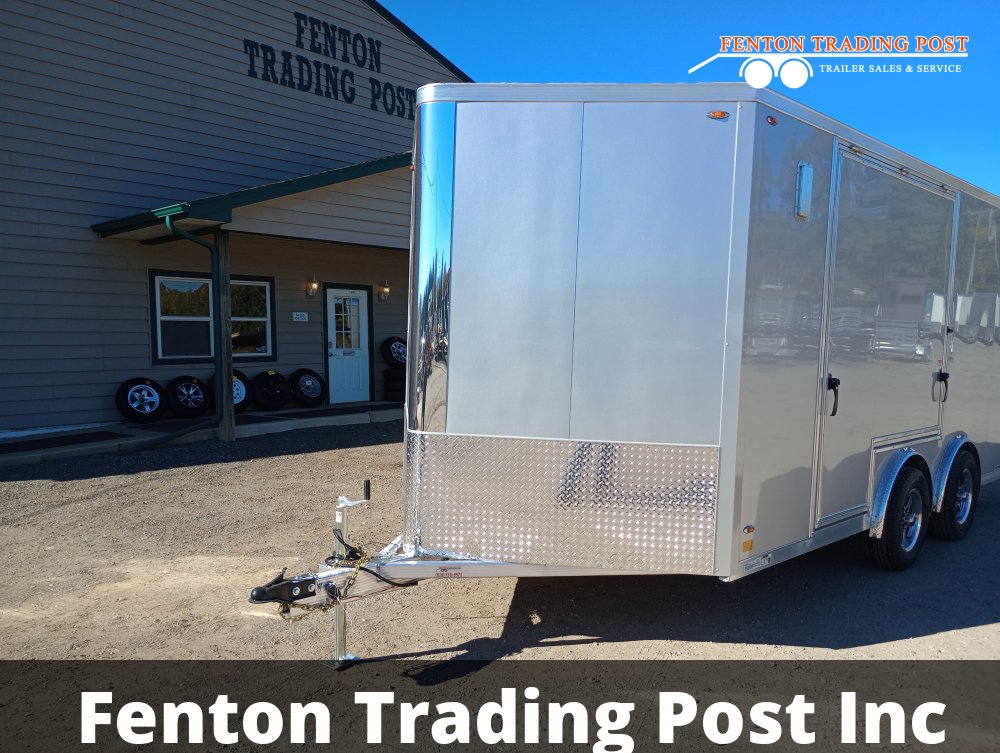 Legend 8x19 Flat-Top V-Nose (8x16' Box + 3' V-Nose) - 8X19FTVTA35 Enclosed Cargo