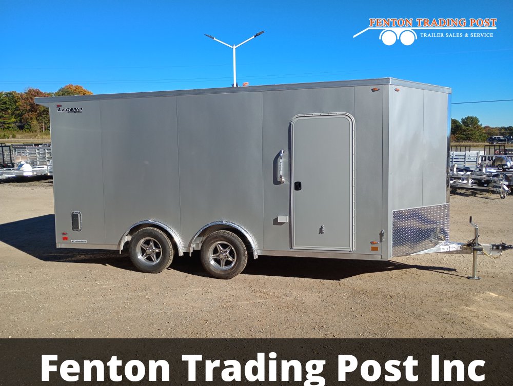 Legend 8x19 Flat-Top V-Nose (8x16' Box + 3' V-Nose) - 8X19FTVTA35 Enclosed Cargo