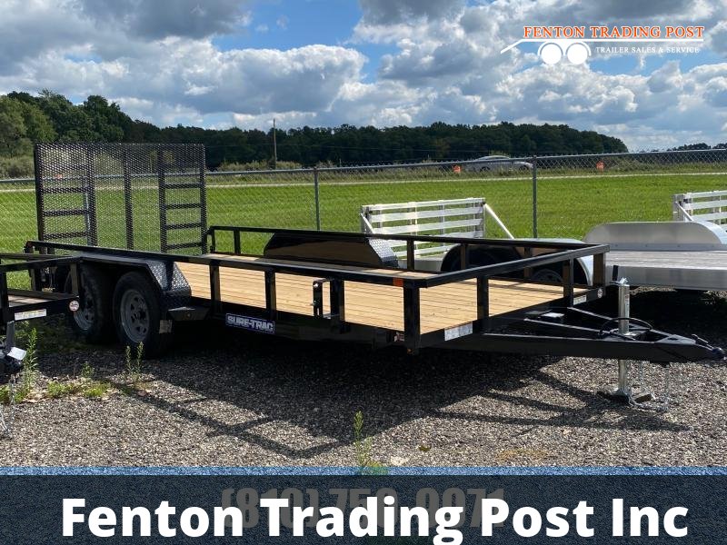 Sure-Trac 7x16 Tube Top - STUTT8216-BP-070 Utility