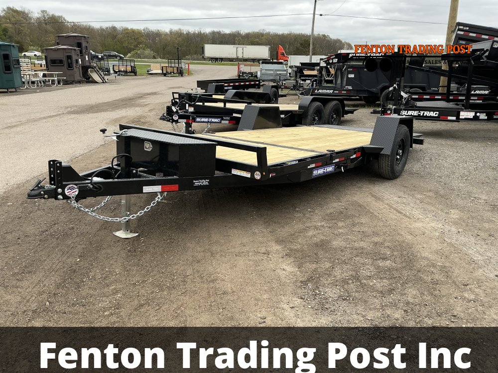 Sure-Trac ST78124SATE-B-078 - 6.5x12+4 (16' Deck) 7.8K Tilt Equipment