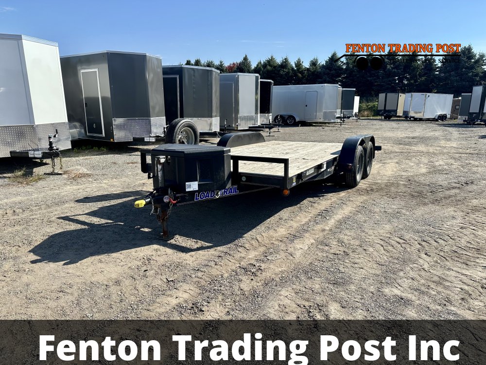 Used Load Trail 7x16 7K Flatbed Car Hauler