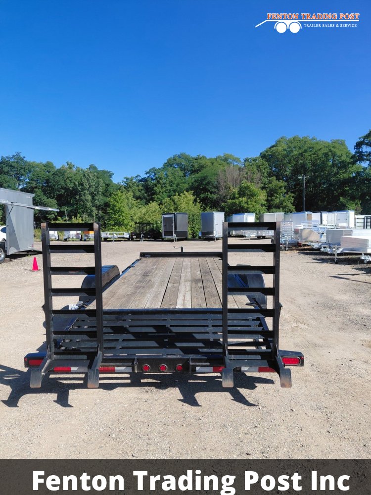 Used Big Tex 10ET-20BK-KR 7x20 10k equipment trailer Equipment