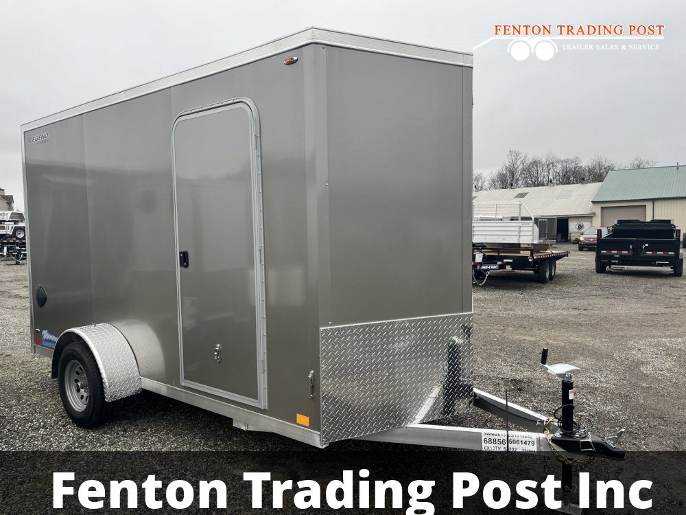 Legend 6x13 Thunder V-Nose (6x12' Box + 1' V-Nose) - 6X13TVSA30 Enclosed Cargo