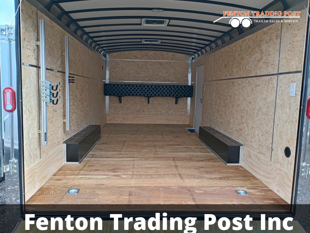 Sure-Trac 8.5x18 10K Landscape Pro Round Top - STRLP10218TA-100 Enclosed Cargo