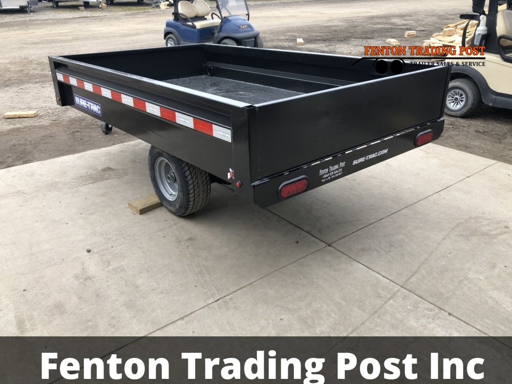 Sure-Trac ST5408D-B - 4.5x8 Utility Dump