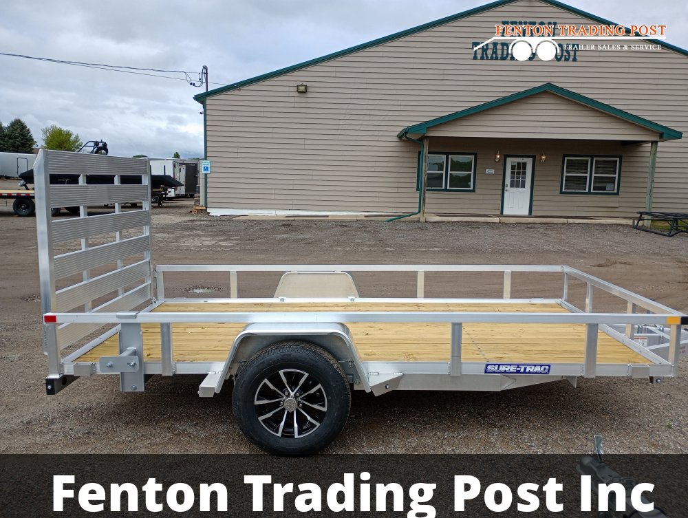Sure-Trac 6x12 Aluminum Tube Top - ST7212TA-A-030 Utility