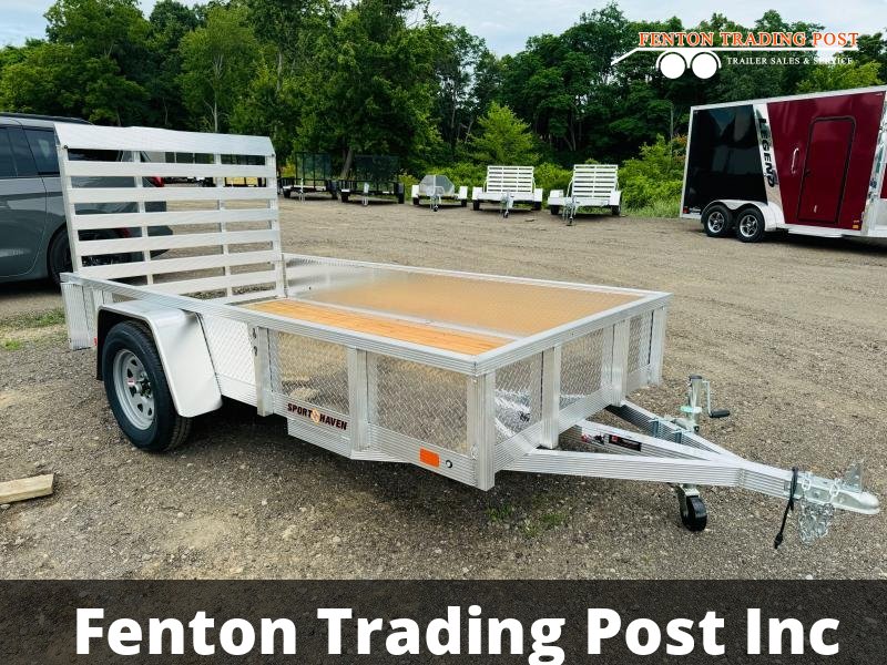 Sport Haven AUT510S - 5x10 Wood Deck & ATP Sides Utility