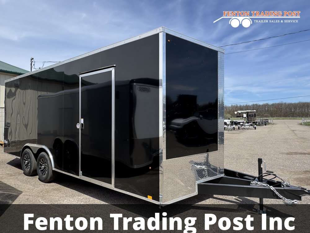 Cargo Express 8.5x20 EX DLX Flat Top V-Nose 10K Enclosed Car Hauler