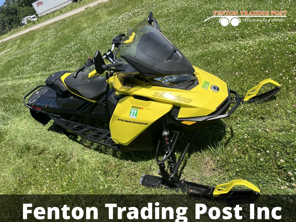 Used 2022 SKIDOO RENEGADE 600 E-TEC Snowmobiles