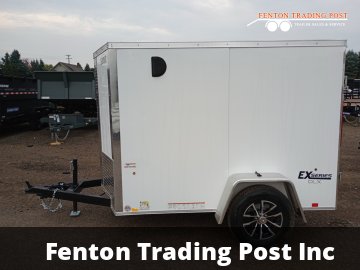 Cargo Express 5x8 EX DLX Flat Top V-Nose Enclosed Cargo