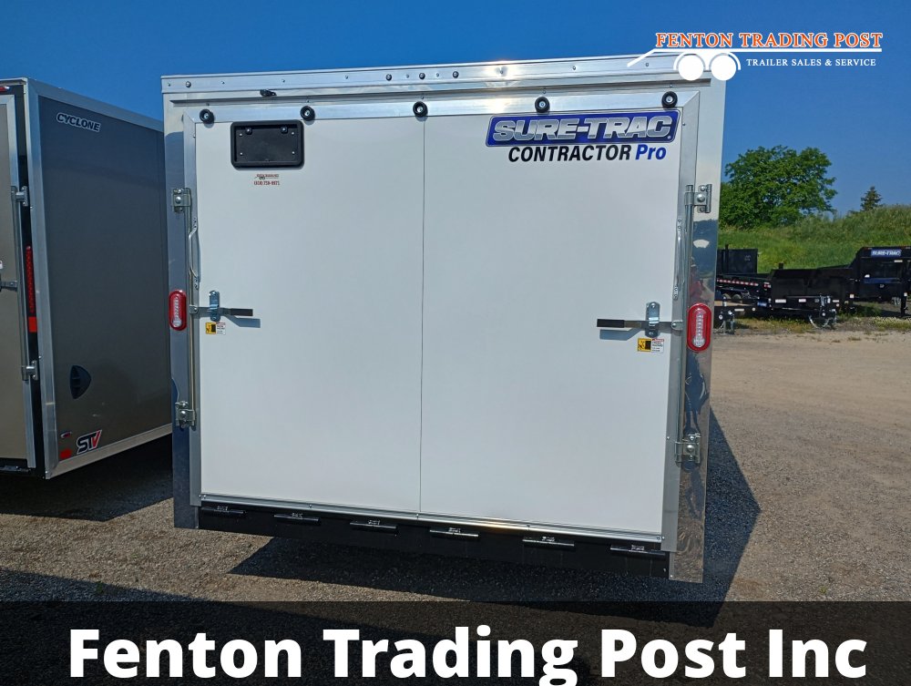 Sure-Trac 8.5x18 10K Contractor Pro Enclosed - STBNCP10218TA-100 Contractor