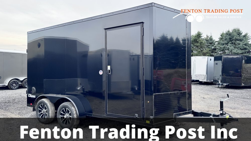 Cargo Express 7x14 EX DLX Flat Top V-Nose Enclosed Cargo