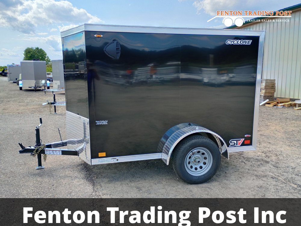 Legend 5x9 Cyclone (5x8' Box + 1' V-Nose) - 5X9STVSA30 Enclosed Cargo