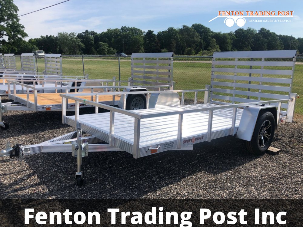 Sport Haven AUT612D - 6x12 Deluxe Aluminum Deck Utility