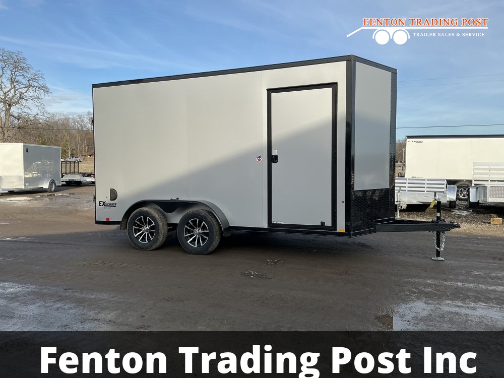 Cargo Express 7x14 EX DLX Flat Top V-Nose Enclosed Cargo