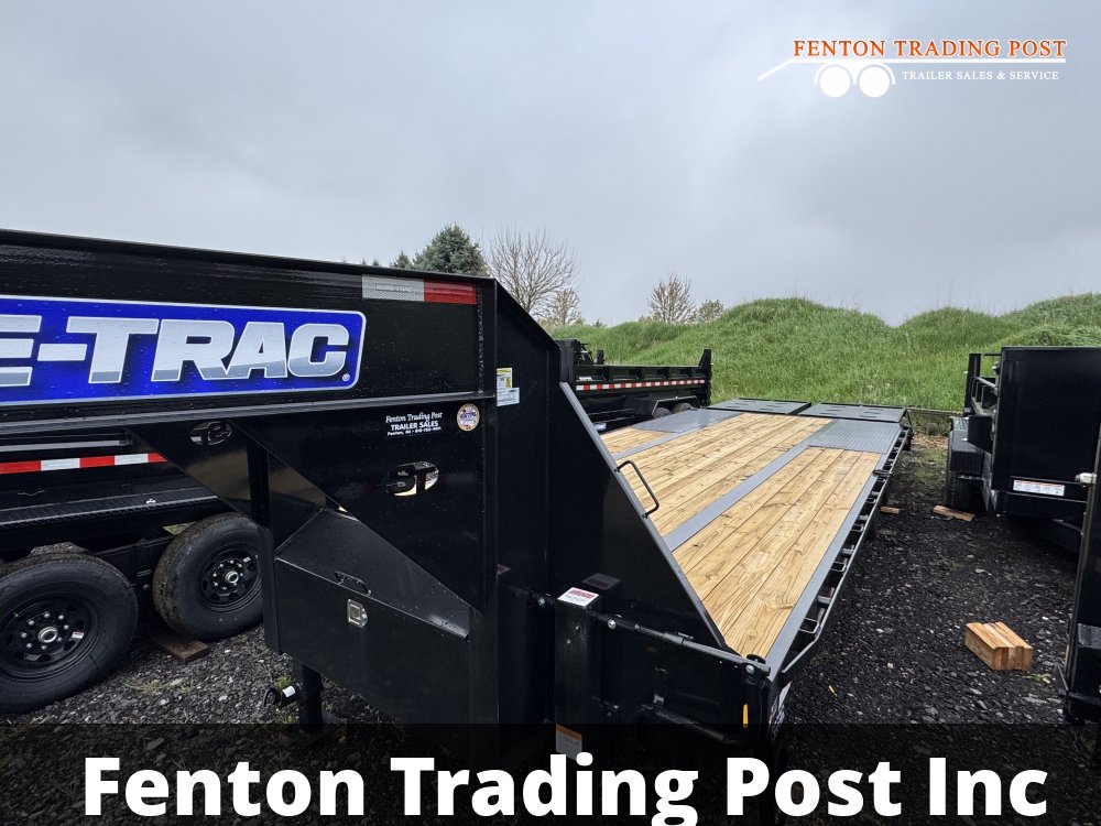 Sure-Trac 8.5x20+5 Heavy Duty Low Profile Gooseneck 22.5K - ST102205LPDO2A-GN-225 Deckover Equipment