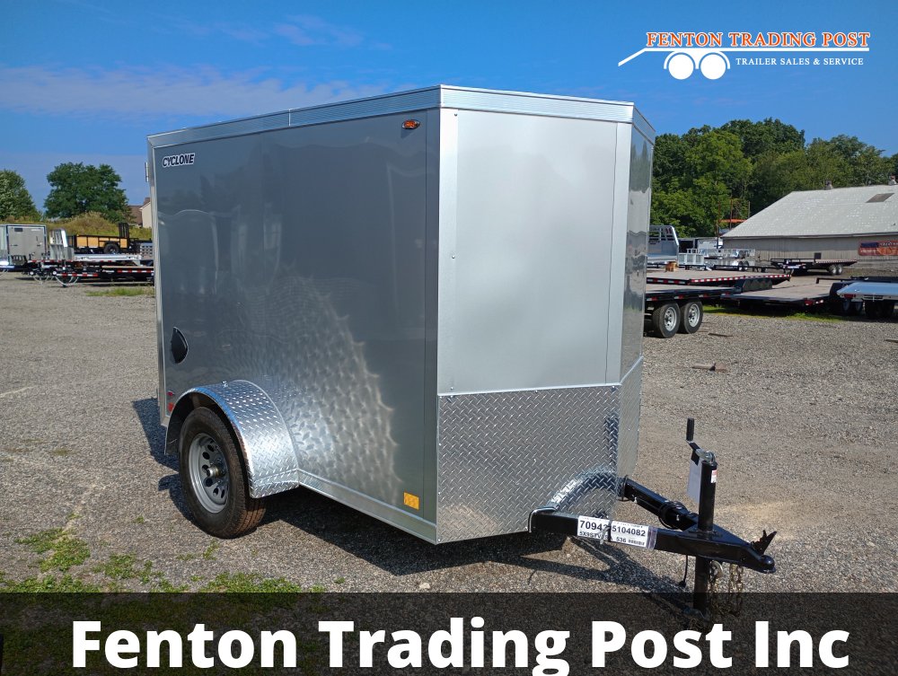 Legend 5x9 Cyclone (5x8' Box + 1' V-Nose) - 5X9STVSA30 Enclosed Cargo