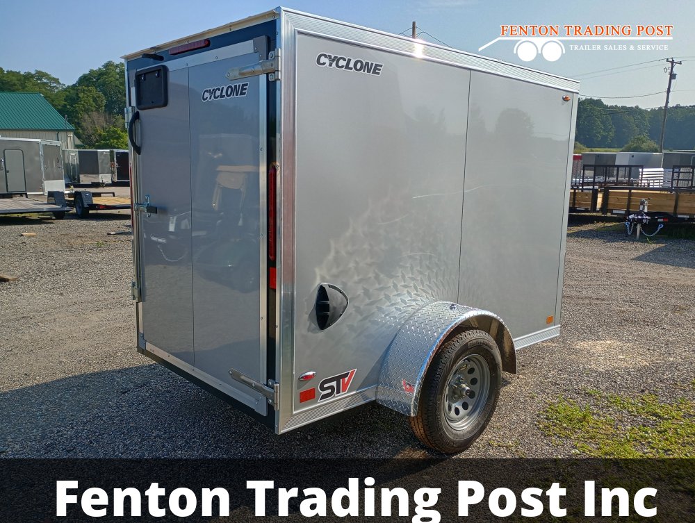 Legend 5x9 Cyclone (5x8' Box + 1' V-Nose) - 5X9STVSA30 Enclosed Cargo