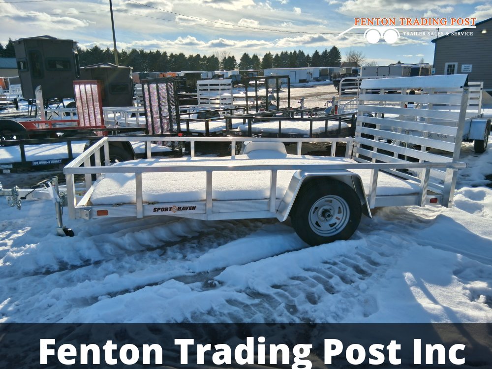 Sport Haven AUT712 - 7x12 Wood Deck Utility