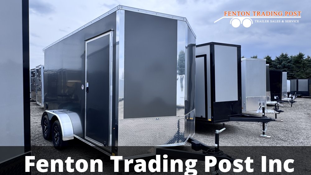 Cargo Express 7x14 EX DLX Flat Top V-Nose Enclosed Cargo