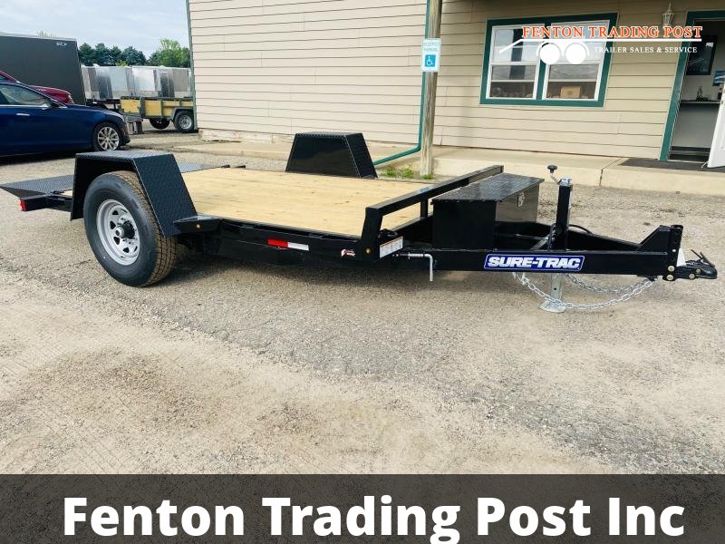 Sure-Trac 6.5x12 7.8K Tilt Bed Equipment Trailer - ST7812SATE-B-078 Equipment