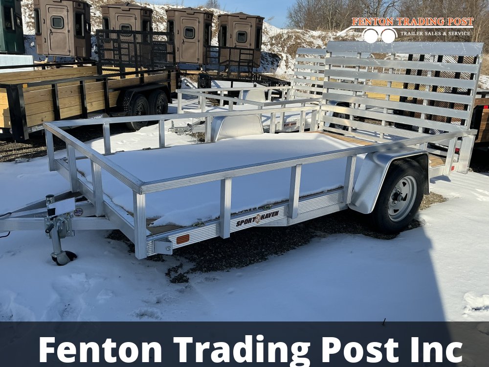 Sport Haven AUT712 - 7x12 Wood Deck Utility