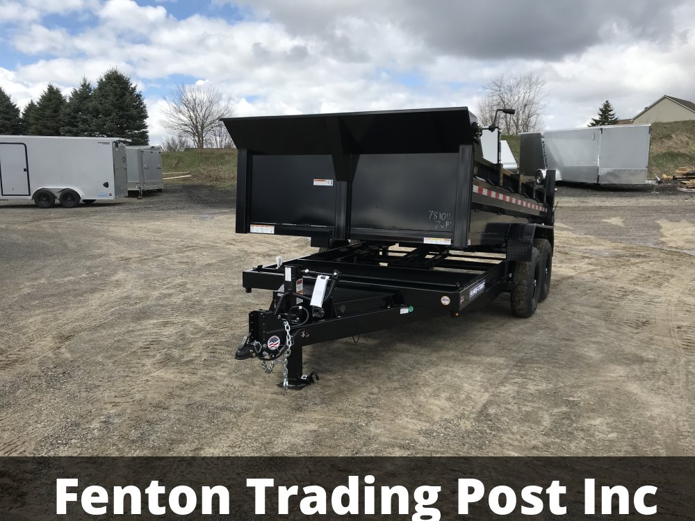 Sure-Trac ST8214HLOD-B-140 - 7x14 14K Scissor Dump