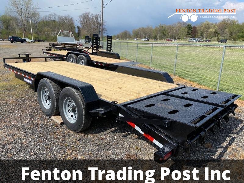 Sure-Trac 7x20 (17+3) 14K Universal Ramp Equipment Trailer - ST82173URET-B-140 Equipment