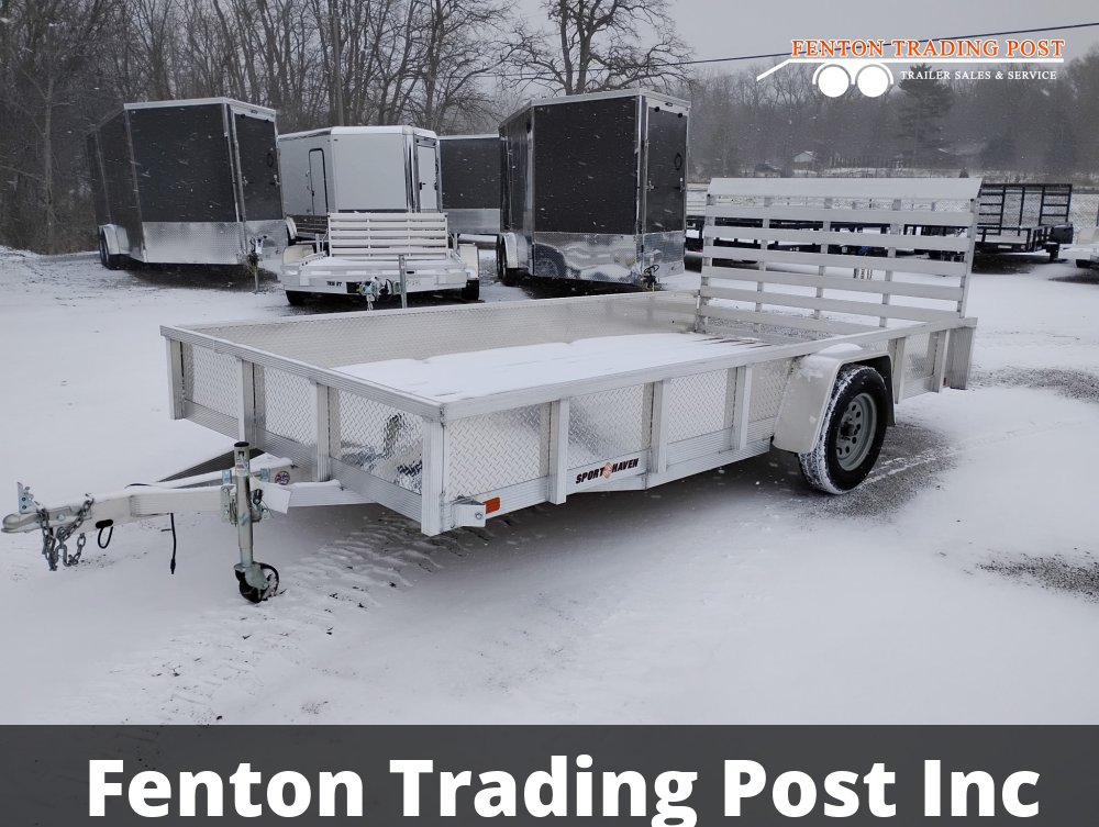 Sport Haven AUT714S - 7x14 Wood Deck & ATP Sides Utility