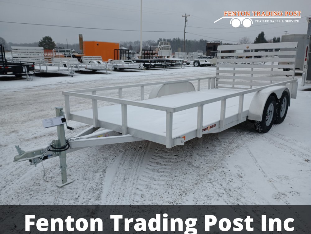 Sport Haven AUT716T - 7x16 Wood Deck Utility