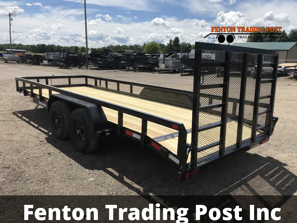 Sure-Trac STUTT8220-BP-100 - 7x20 10K Tube Top Utility with Beavertail