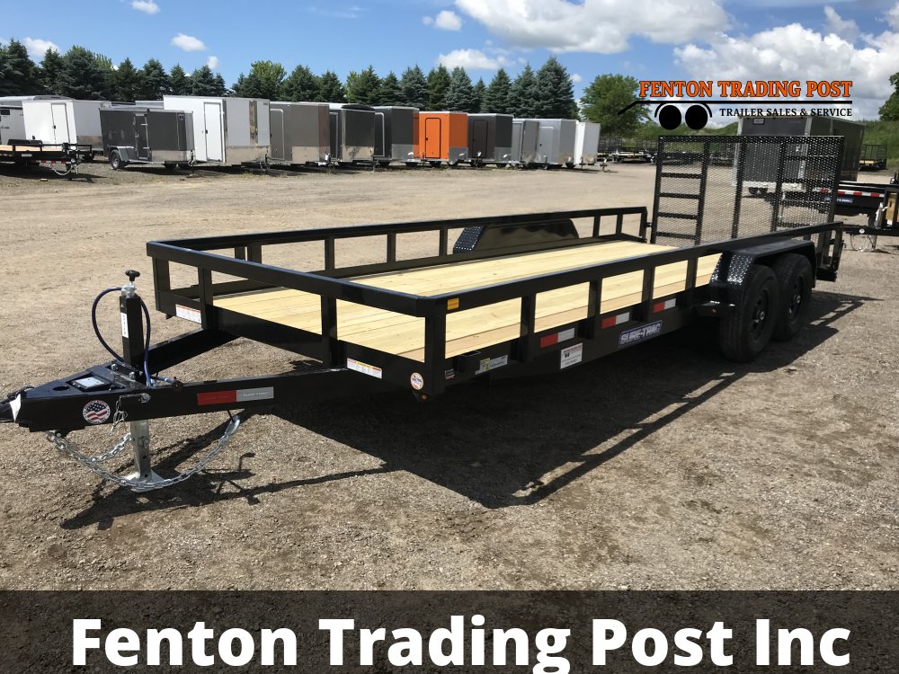 Sure-Trac STUTT8220-BP-100 - 7x20 10K Tube Top Utility with Beavertail