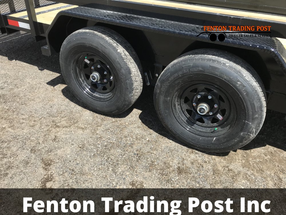 Sure-Trac STUTT8220-BP-100 - 7x20 10K Tube Top Utility with Beavertail