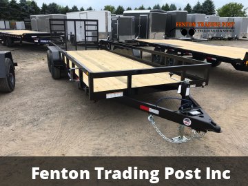 Sure-Trac STUTT8220-BP-100 - 7x20 10K Tube Top Utility with Beavertail