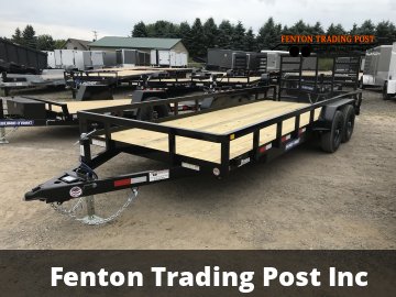 Sure-Trac STUTT8220-BP-100 - 7x20 10K Tube Top Utility with Beavertail