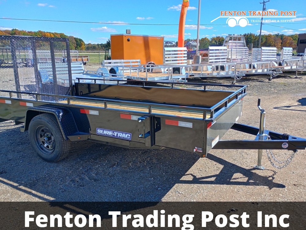 Sure-Trac 6x12 Steel High Side - STUSH7212-BP-030 Utility