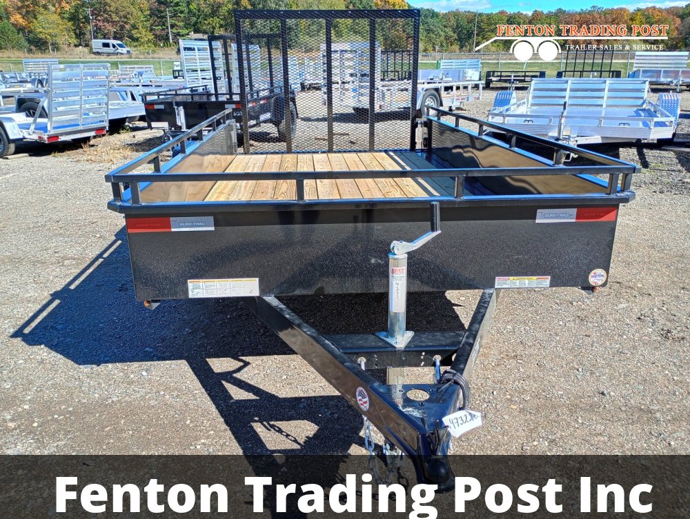 Sure-Trac 6x12 Steel High Side - STUSH7212-BP-030 Utility