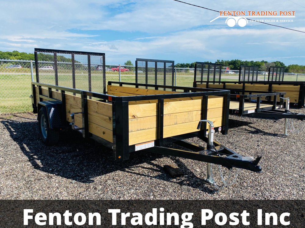 Sure-Trac 6x12 3-Board High Side Utility Trailer - ST7212HST-B-030 Utility