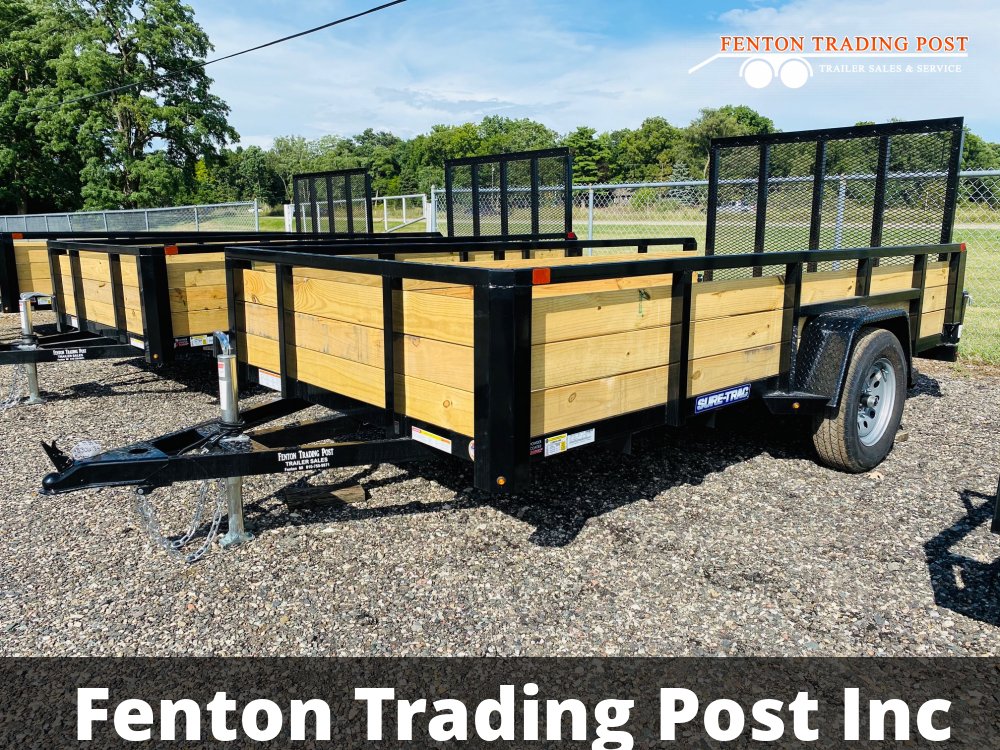 Sure-Trac 6x12 3-Board High Side Utility Trailer - ST7212HST-B-030 Utility