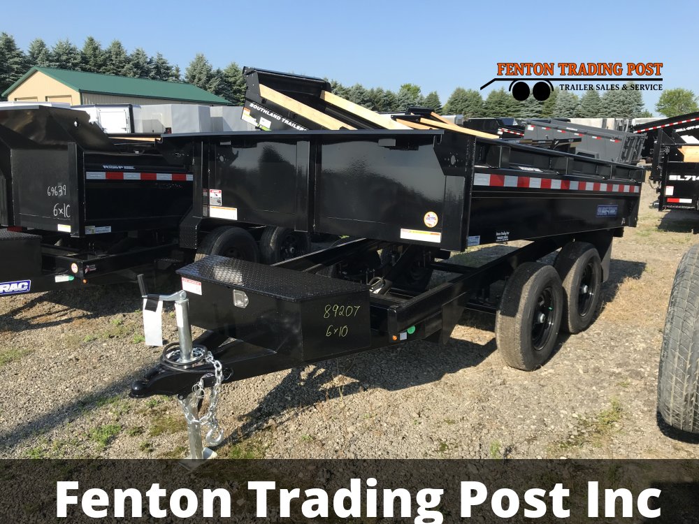 Sure-Trac ST7210DOD-B-100 - 6x10 10K Deckover Dump
